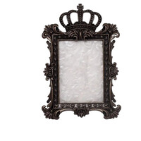 Зображення  Палітра (10,4х6,8см.) "Корона" для змішування різних текстур + підставка під кисті та типси 338 Бронза