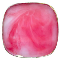 Зображення  Квадратна палітра для змішування фарб, гелів, гель лаків та інших матеріалів (8,5х8,5см.), 386