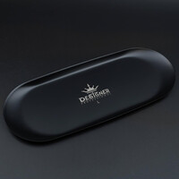 Зображення  Лоток металевий плоский (розмір - 30х12,4см.) Дизайнер для зберігання інструментів та декору - L Black