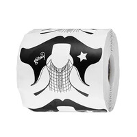 Зображення  Форми нижні паперові для нарощування нігтів "Gelsky", 500 шт.