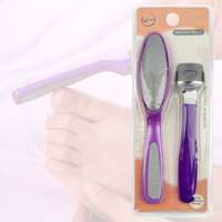 Зображення  Комплект інструментів (2 шт. у наборі) для педикюру, для домашнього та професійного використання, №1 Фіолетовий