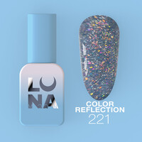 Зображення  Гель-лак LUNAMoon Color Reflection №221, 8 мл, Об'єм (мл, г): 8, Колір: 221