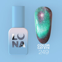 Зображення  Гель-лак LUNAMoon Color Cat Eye №249, 8 мл, Об'єм (мл, г): 8, Колір: 249