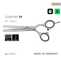 Изображение  Ножницы для стрижки Jaguar Prestyle Comfort 39 филирующие 5.5" J-84055