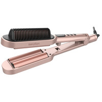 Изображение  Плойка для волос 2в1 GAMA Waver&amp;Brush Keration GI1901