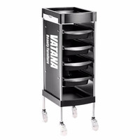 Изображение  Тележка парикмахерская для салонов красоты на 5 рабочих отделений Vatana 578-005