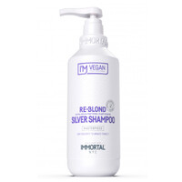 Изображение  Женский шампунь против нежелательной желтизны волос Immortal NYC RE-BOND I'M Vegan, 500 мл (NYC-64)