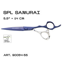 Изображение  Профессиональные прямые парикмахерские ножницы SPL Samurai Premium 5.5, 90054-55