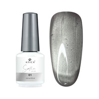 Изображение  Гель-лак Atica Gel Polish Satin Cats Eye SC01, 8 мл, Объем (мл, г): 8, Цвет: 01