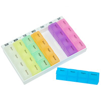 Изображение  Контейнер таблетница Радуга 28 секций (748-17)