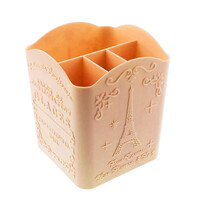 Зображення  Органайзер для перукарських, манікюрних інструментів 4 секції G-05 "Париж", персиковий