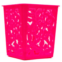 Зображення  Підставка склянка для пензлів, пилок та манікюрних інструментів RS 05, рожевий