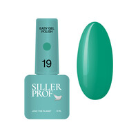 Изображение  Гель-лак однофазный для педикюра Siller Easy Gel Polish №19, 8 мл, Объем (мл, г): 8, Цвет: 19