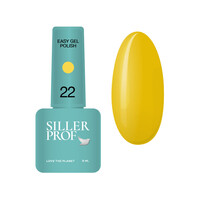 Изображение  Гель-лак однофазный для педикюра Siller Easy Gel Polish №22, 8 мл, Объем (мл, г): 8, Цвет: 22