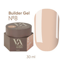 Зображення  Гель моделюючий Valeri Builder Gel №08, 30 мл, Об'єм (мл, г): 30, Колір: 008