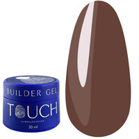 Изображение  Гель для наращивания Touch Builder Gel Brownie, 30 мл, Объем (мл, г): 30, Цвет: Brownie