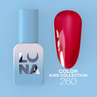 Зображення  Гель-лак LUNAMoon Color Kiss №260, 8 мл, Об'єм (мл, г): 8, Колір: 260