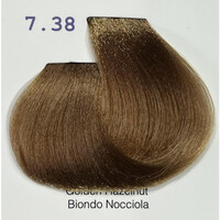 Зображення  Напівперманентна крем-фарба для волосся Elgon Color Tonalight 7.38 блонд горіховий, 100 мл, Об'єм (мл, г): 100, Колір: 7.38