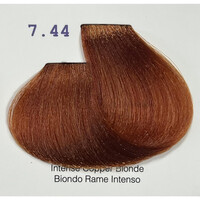 Зображення  Напівперманентна крем-фарба для волосся Elgon Color Tonalight 7.44 блонд мідний інтенсивний, 100 мл, Об'єм (мл, г): 100, Колір: 7.44