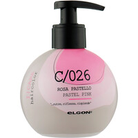 Зображення  Тонуюючий крем-кондиціонер для волосся Elgon I-Care C/026 Pastel Pink пастель рожевий, 200 мл, Об'єм (мл, г): 200, Колір: C/026
