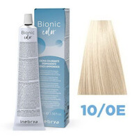 Изображение  Крем-краска для волос без аммиака Inebrya Bionic Color 10/0e платиновый блондин экстра, 100 мл, Объем (мл, г): 100, Цвет: 10/0e