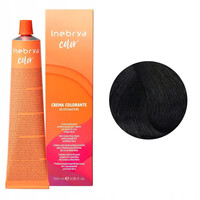 Изображение  Крем-краска для волос с аммиаком Inebrya Color 1/10 сине-черный, 100 мл, Объем (мл, г): 100, Цвет: 1/10