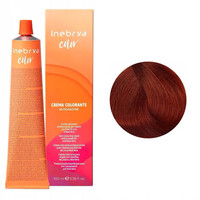Изображение  Крем-краска для волос с аммиаком Inebrya Color 7/44 русый интенсивно медный, 100 мл, Объем (мл, г): 100, Цвет: 7/44