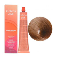 Изображение  Крем-краска для волос с аммиаком Inebrya Color 7/7 русый шоколадный, 100 мл, Объем (мл, г): 100, Цвет: 7/7
