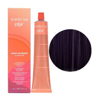 Изображение  Крем-краска для волос с аммиаком Inebrya Color 4/20 шатен вишнево-фиолетовый 100 мл, Объем (мл, г): 100, Цвет: 4/20