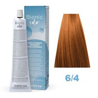 Изображение  Крем-краска для волос без аммиака Inebrya Bionic Color 6/4 медный темно-русый, 100 мл, Объем (мл, г): 100, Цвет: 6/4