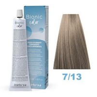 Изображение  Крем-краска для волос без аммиака Inebrya Bionic Color 7/13 русый бежевый, 100 мл, Объем (мл, г): 100, Цвет: 7/13