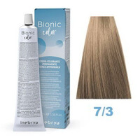 Изображение  Крем-краска для волос без аммиака Inebrya Bionic Color 7/3 золотистый русый, 100 мл, Объем (мл, г): 100, Цвет: 7/3