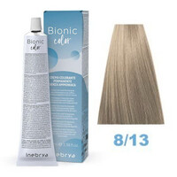 Изображение  Крем-краска для волос без аммиака Inebrya Bionic Color 8/13 пепельный светло-русый бежевый, 100 мл, Объем (мл, г): 100, Цвет: 8/13