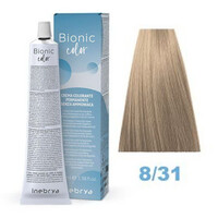 Изображение  Крем-краска для волос без аммиака Inebrya Bionic Color 8/31 светло-песочный блондин, 100 мл, Объем (мл, г): 100, Цвет: 8/31