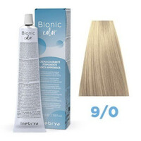 Изображение  Крем-краска для волос без аммиака Inebrya Bionic Color 9/0 очень светло-русая, 100 мл., Объем (мл, г): 100, Цвет: 9/0