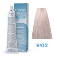 Изображение  Крем-краска для волос без аммиака Inebrya Bionic Color 9/02 очень светлый жемчужный блондин, 100 мл, Объем (мл, г): 100, Цвет: 9/02