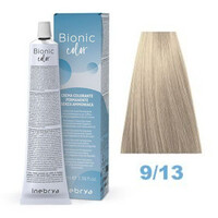 Изображение  Крем-краска для волос без аммиака Inebrya Bionic Color 9/13 очень светлый бежевый блондин, 100 мл, Объем (мл, г): 100, Цвет: 9/13