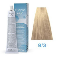 Изображение  Крем-краска для волос без аммиака Inebrya Bionic Color 9/3 золотистый светлый светлый блондин, 100 мл, Объем (мл, г): 100, Цвет: 9/3