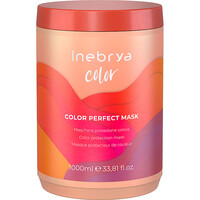 Зображення  Маска для захисту кольору фарбованого волосся Inebrya Color Perfect Mask, 1000 мл, Об'єм (мл, г): 1000