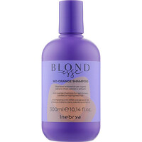 Зображення  Шампунь для фарбованого волосся, проти помаранчевого кольору Inebrya Blondesse No-Orange Shampoo, 300 мл, Об'єм (мл, г): 300