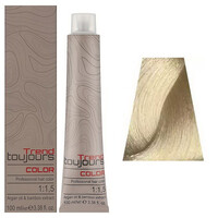 Изображение  Крем краска для волос Trend Toujours Color Professional Color Care 12.013 экстра светлый натуральный бежевый блондин, 100 мл, Объем (мл, г): 100, Цвет: 12.013