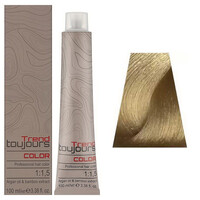 Изображение  Крем-краска для волос Trend Toujours Color Professional Color Care 12.03 светлый натуральный золотистый блондин, 100 мл, Объем (мл, г): 100, Цвет: 12.03
