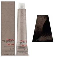 Изображение  Крем-краска для волос Trend Toujours Color Professional Color Care 5.3 светло-золотисто-коричневый, 100 мл, Объем (мл, г): 100, Цвет: 5.3