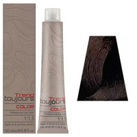 Изображение  Крем-краска для волос Trend Toujours Color Professional Color Care 5.5 светло-коричневое красное дерево, 100 мл, Объем (мл, г): 100, Цвет: 5.5