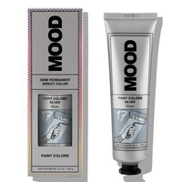 Зображення  Напівперманентна фарба для яскравих відтінків волосся Mood Paint Colors Silver 17 срiбло, 100 мл, Об'єм (мл, г): 100, Колір: 17 Silver