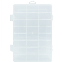 Изображение  Таблетница для страз и мелкого декора, прозрачная, 24 ячеек
