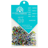 Зображення  Стрази для декору нігтів Global Fashion 6465