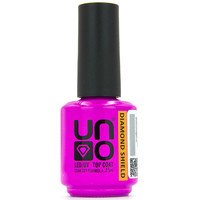 Зображення  Топ для нігтів UNO 15 мл Diamond Sheld - без липкого шару