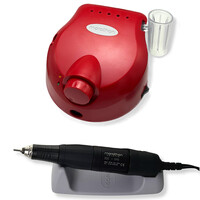 Зображення  Фрезер для манікюру Saeyang Marathon Escort 2 Pro з ручкою S40 40000 об/хв, 45 Вт без педалі червоний