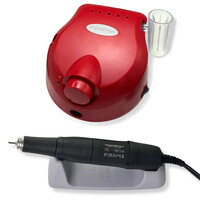 Зображення  Фрезер для манікюру Saeyang Marathon Escort 2 Pro з ручкою SH37LN 40000 об/хв, 45 Вт без педалі червоний